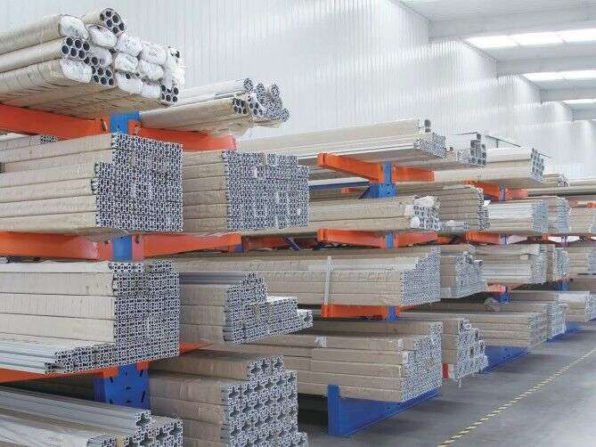 stock aluminum profile